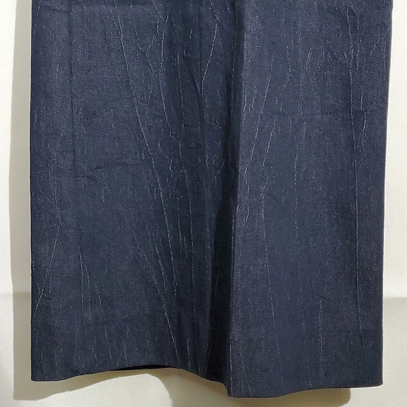 Conrad C Collection Wrinkled Denim Appearance Straight Leg Pants - Size 16 - Picture 5 of 12
